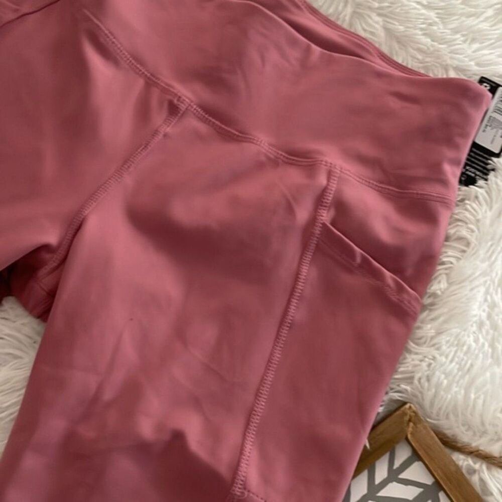 Jockey Premium Utility 7/8 Leggings Mesa Rose Size X-Large side pocket active - Picture 4 of 6